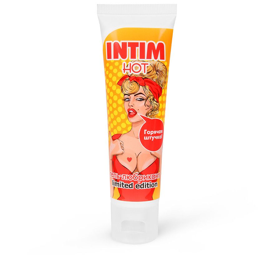 Купить возбуждающий гель-лубрикант intim hot limited edition - 50 гр. Image