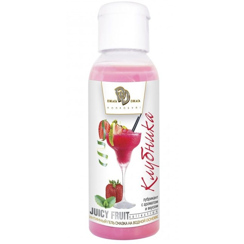 Купить интимный гель-смазка juicy fruit с ароматом клубники - 50 мл. Image