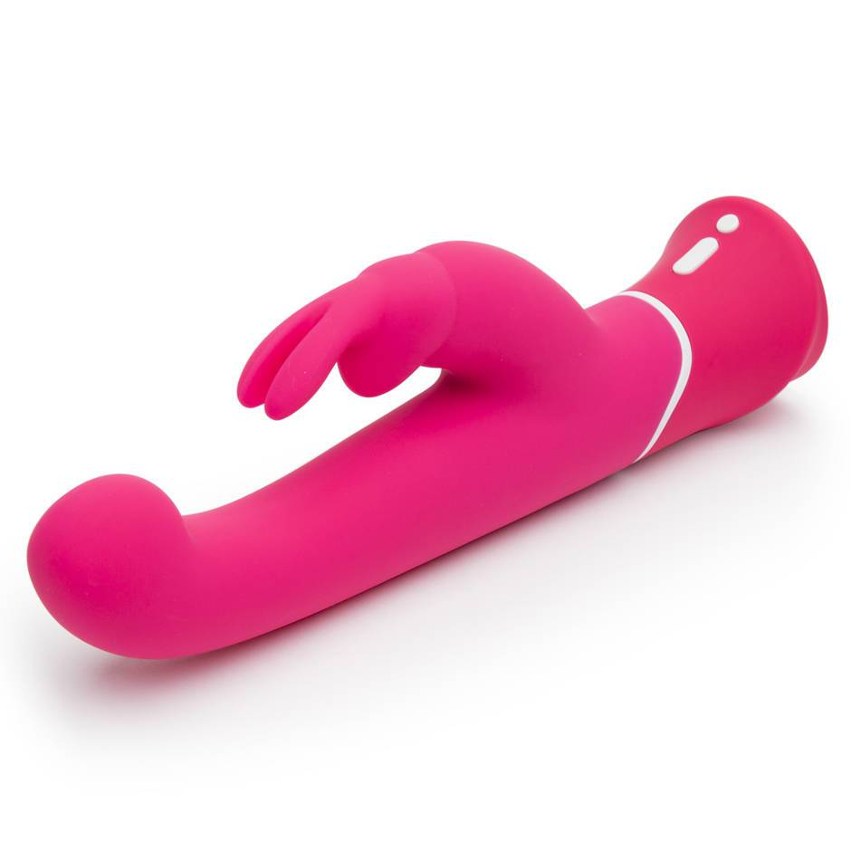 Купить розовый вибратор-кролик g-spot rechargeable rabbit vibrator - 24,1 см. Image