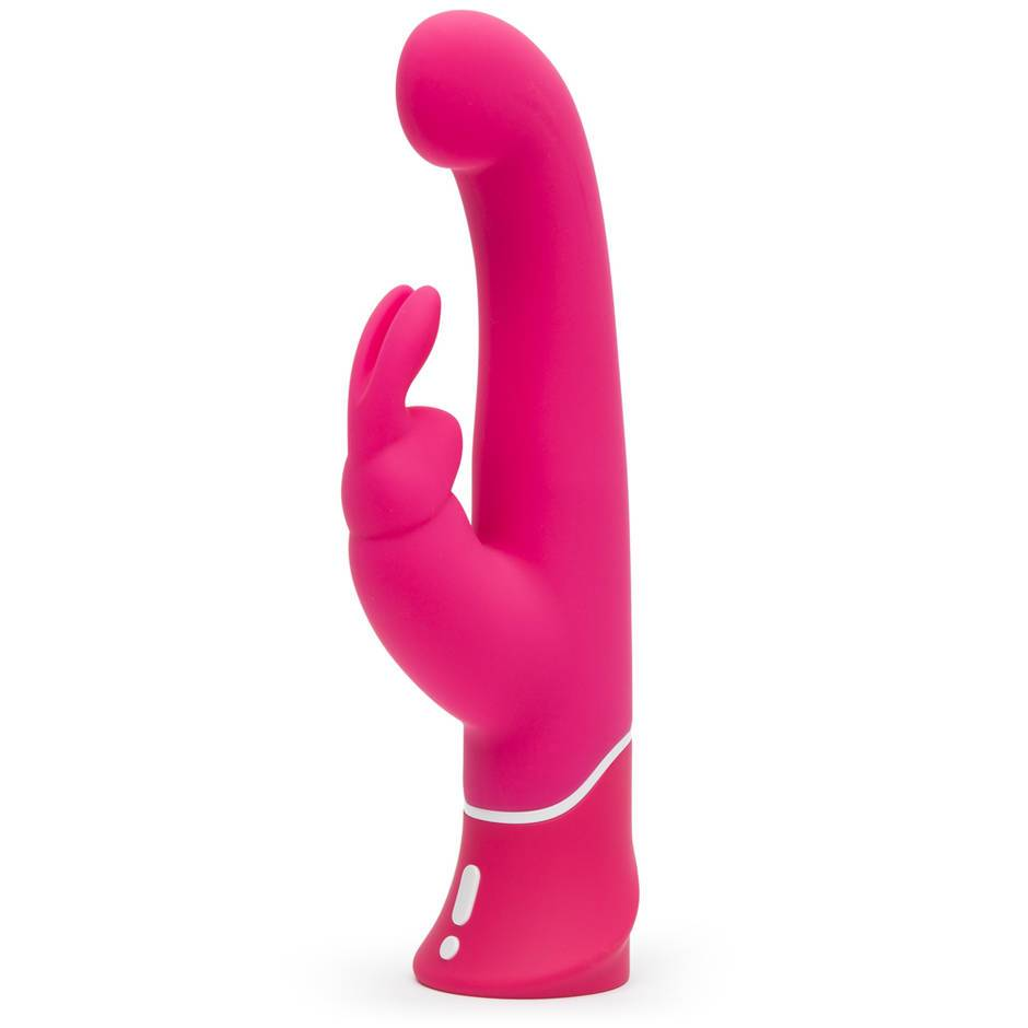 Купить розовый вибратор-кролик g-spot rechargeable rabbit vibrator - 24,1 см. Image