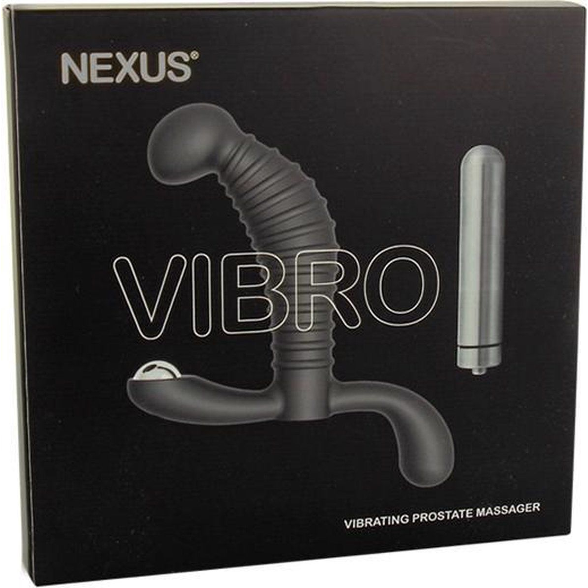 Купить черный стимулятор простаты nexus vibro - 10,2 см. Image