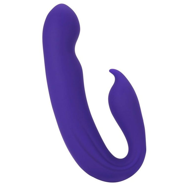 Купить фиолетовый вибратор g-spot dual stimulator with rolling ball - 17,1 см. Image