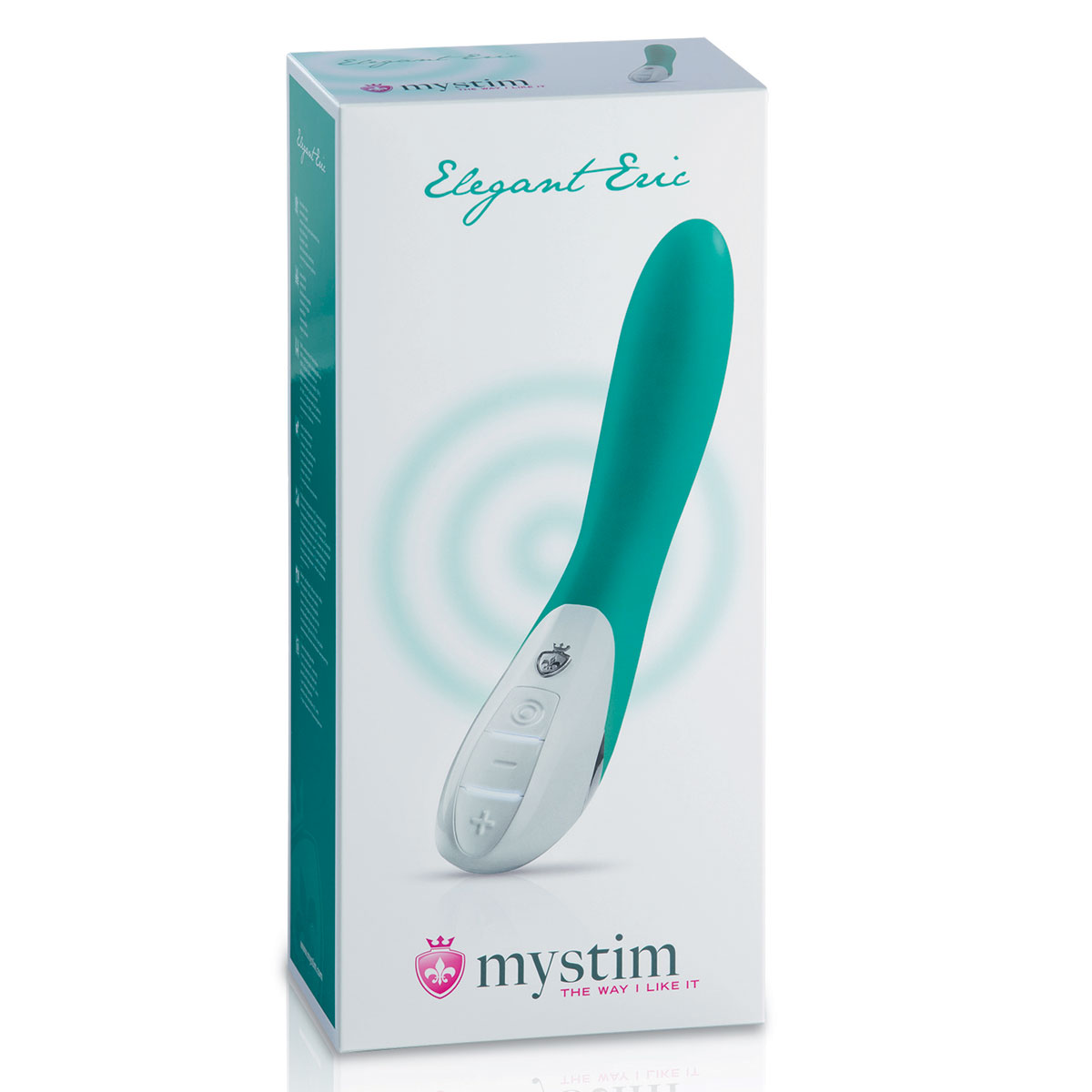 Купить зеленый вибратор mystim elegant eric - 27 см. Image