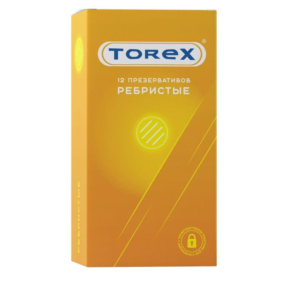 Купить текстурированные презервативы torex  ребристые  - 12 шт. Image