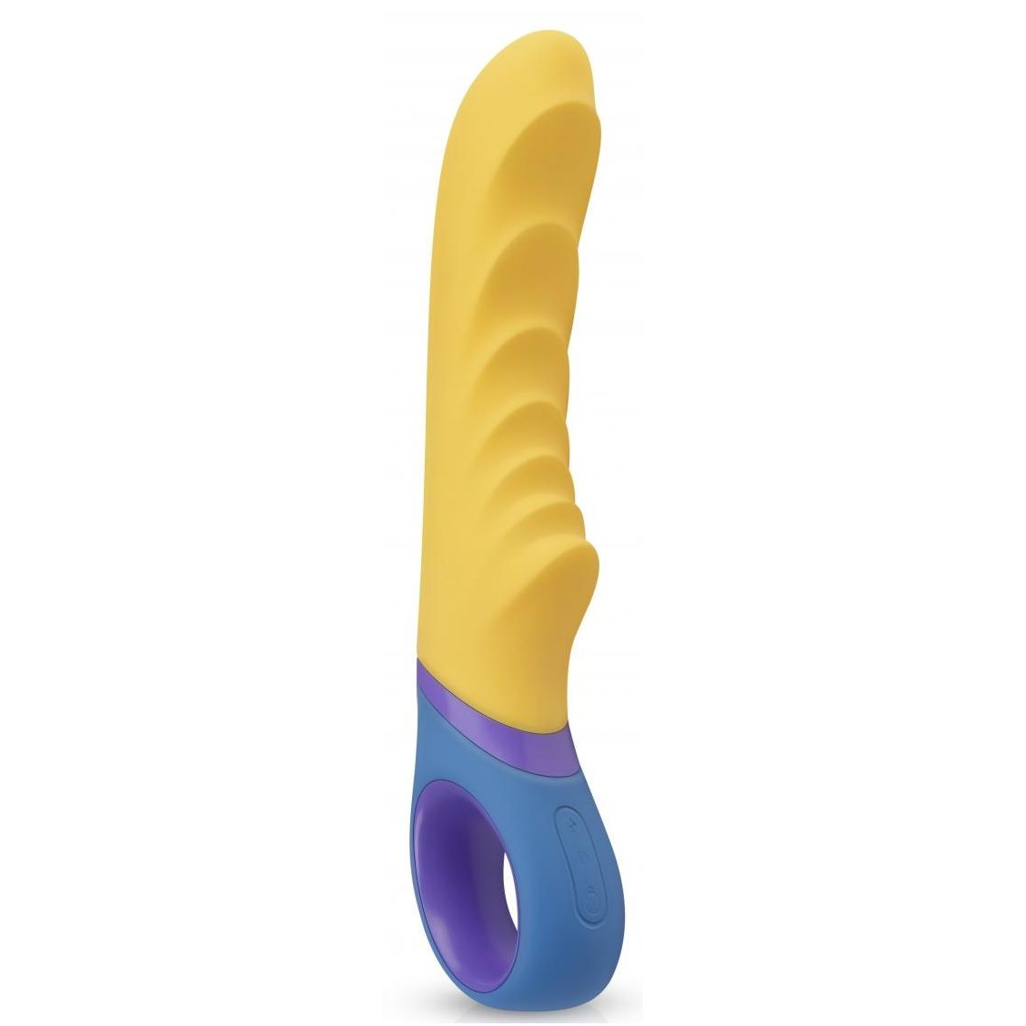 Купить желтый вибромассажер tone g-spot vibrator - 23 см. Image