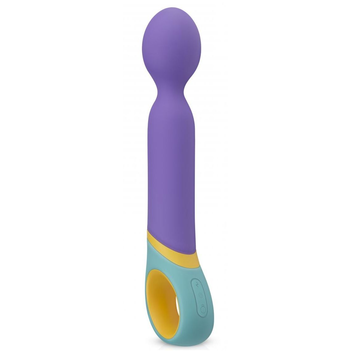 Купить фиолетовый вибромассажер base wand vibrator - 24 см. Image