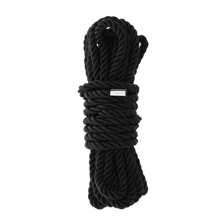 Купить черная веревка для шибари deluxe bondage rope - 5 м. Image