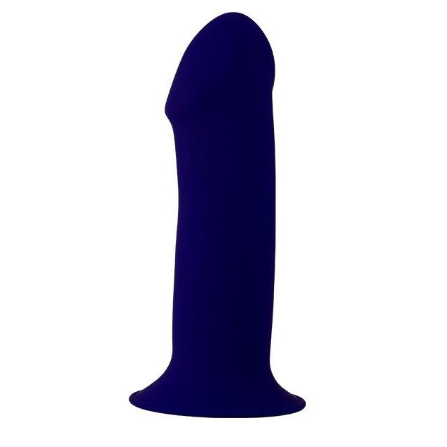 Купить синий фаллоимитатор-реалистик premium thick dildo 7inch - 18 см. Image