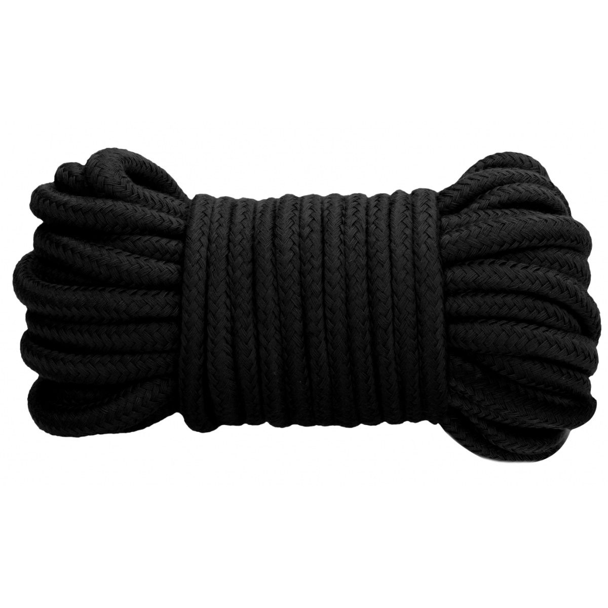 Купить черная веревка для связывания thick bondage rope -10 м. Image