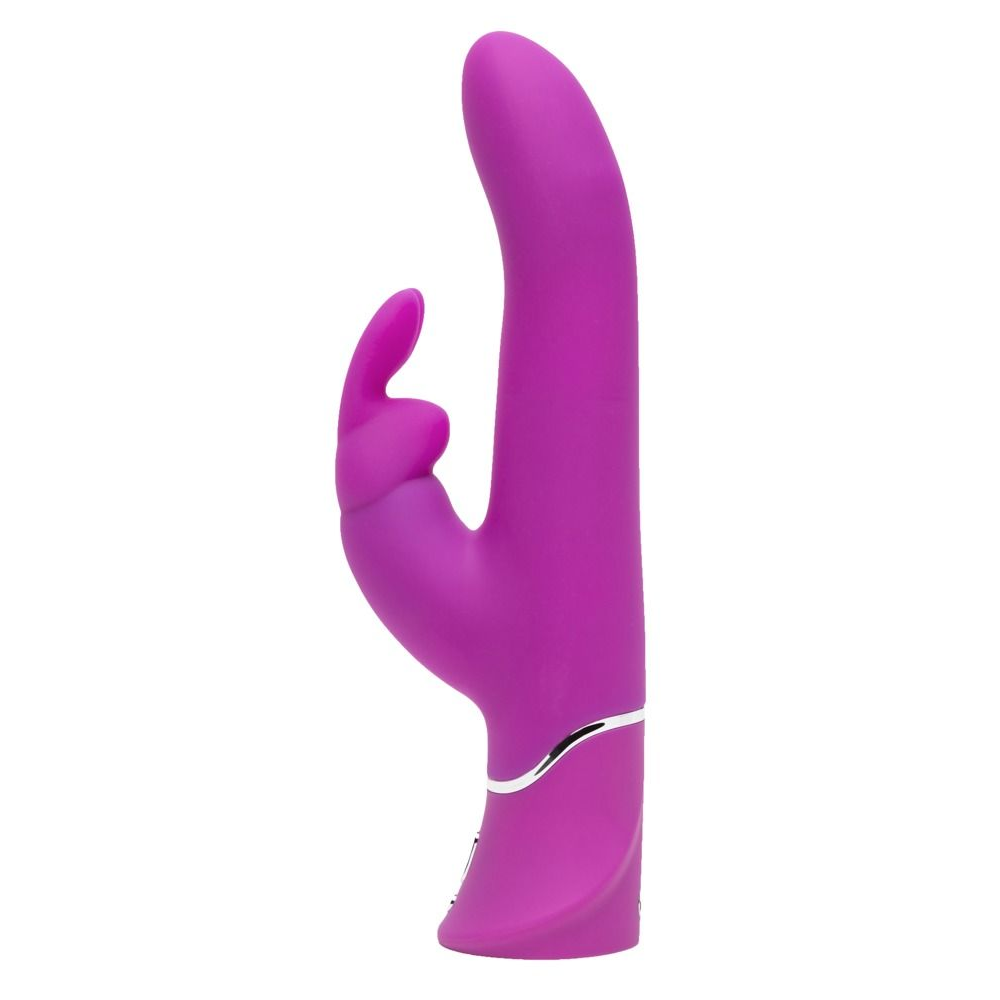 Купить лиловый вибратор curve thrusting rechargeable rabbit vibrator - 24,1 см. Image