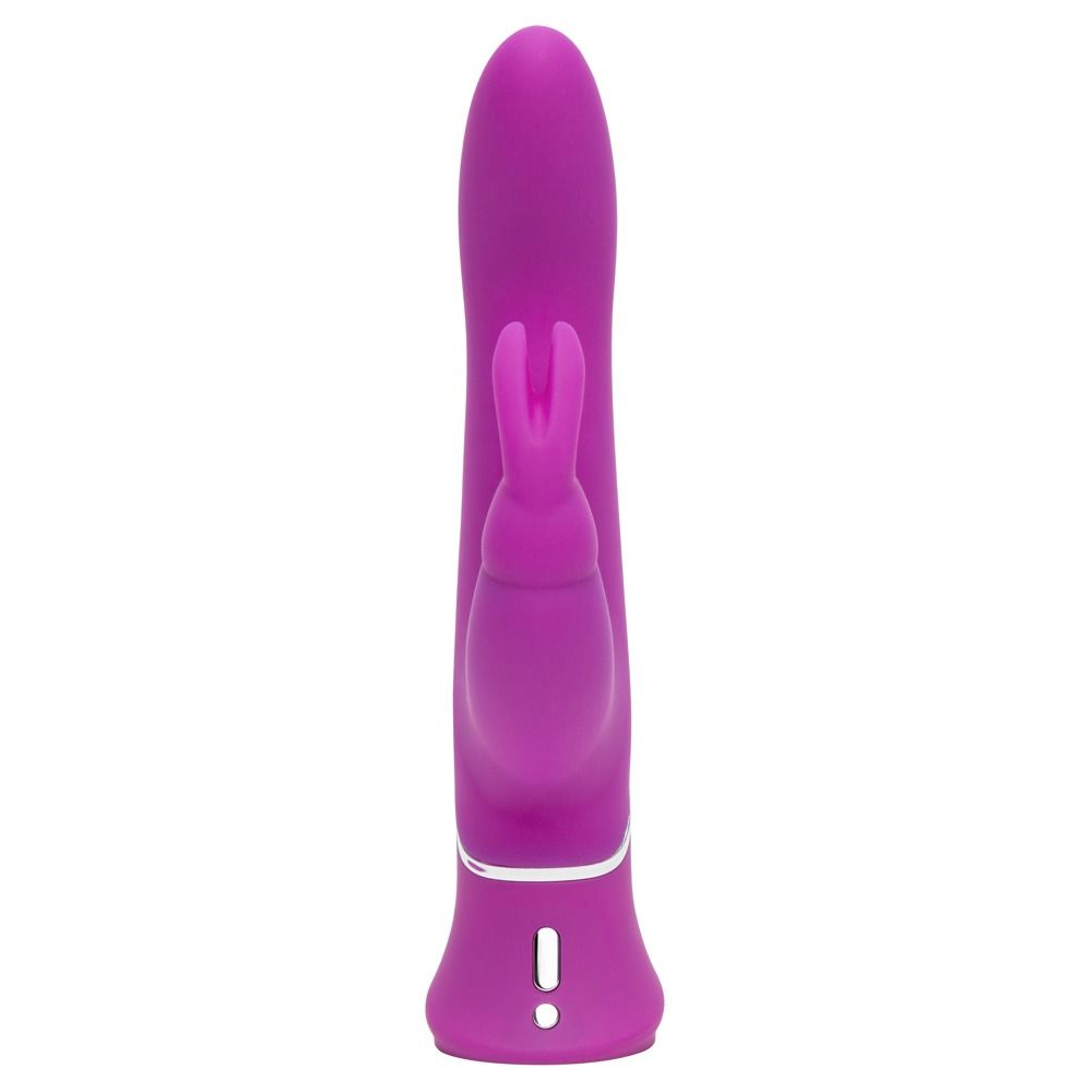 Купить лиловый вибратор curve thrusting rechargeable rabbit vibrator - 24,1 см. Image