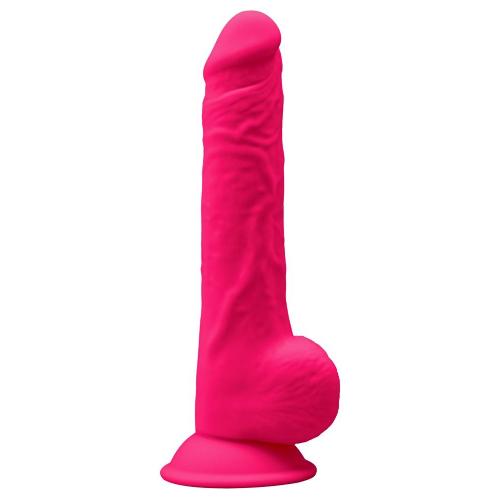 Купить розовый фаллоимитатор-реалистик premium dildo 9,5  model 3 premium - 24 см. Image