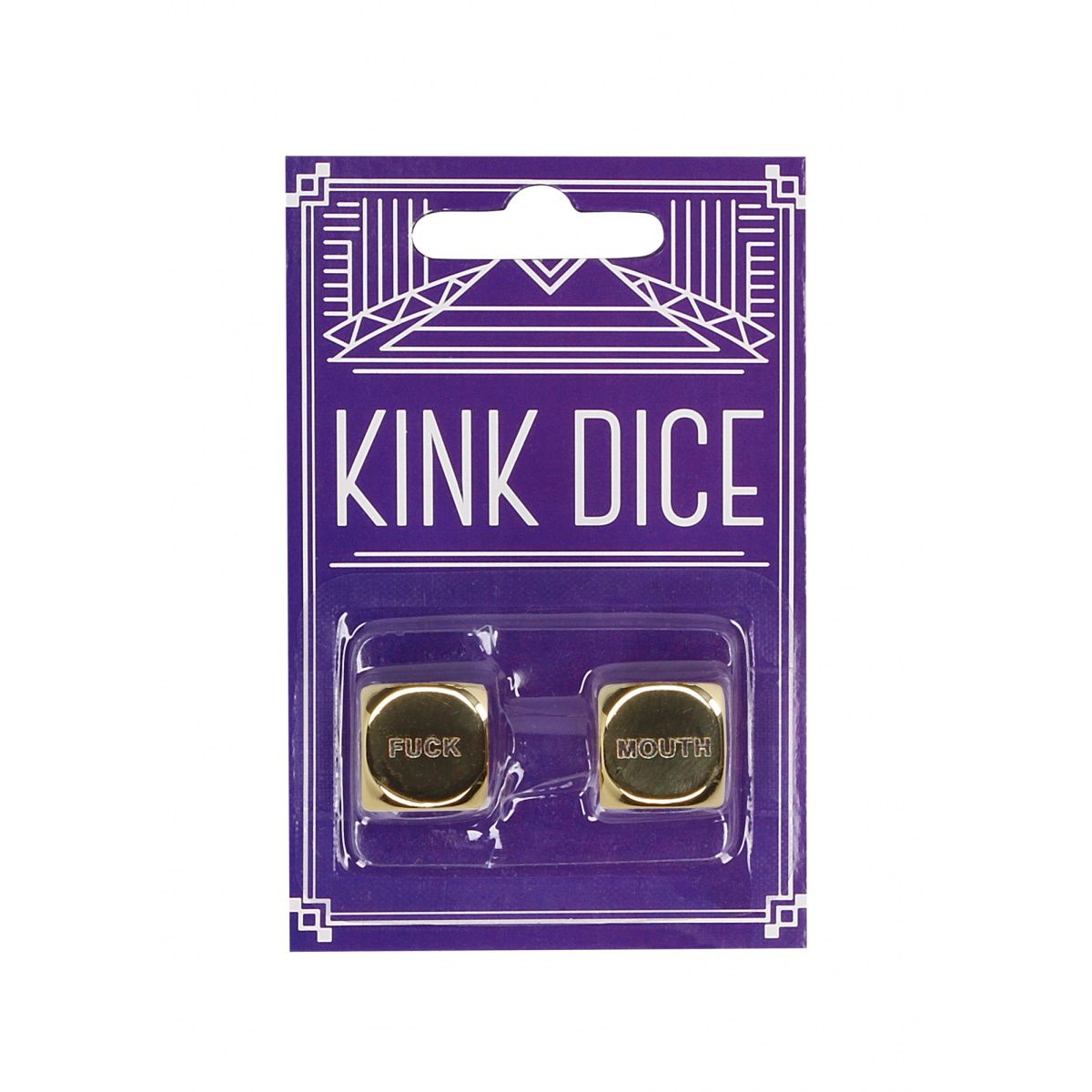 Купить золотистые игральные кубики kink dice Image