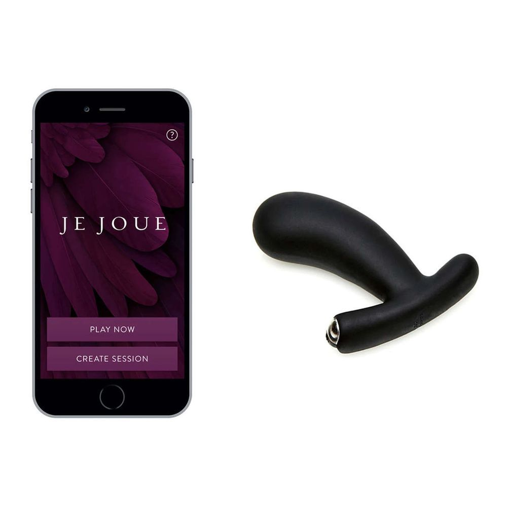 Купить черный вибромассажер простаты nuo vibrating butt plug - 10 см. Image