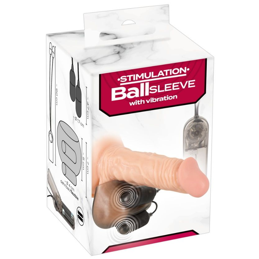 Купить вибратор для яичек ball sleeve with vibration Image