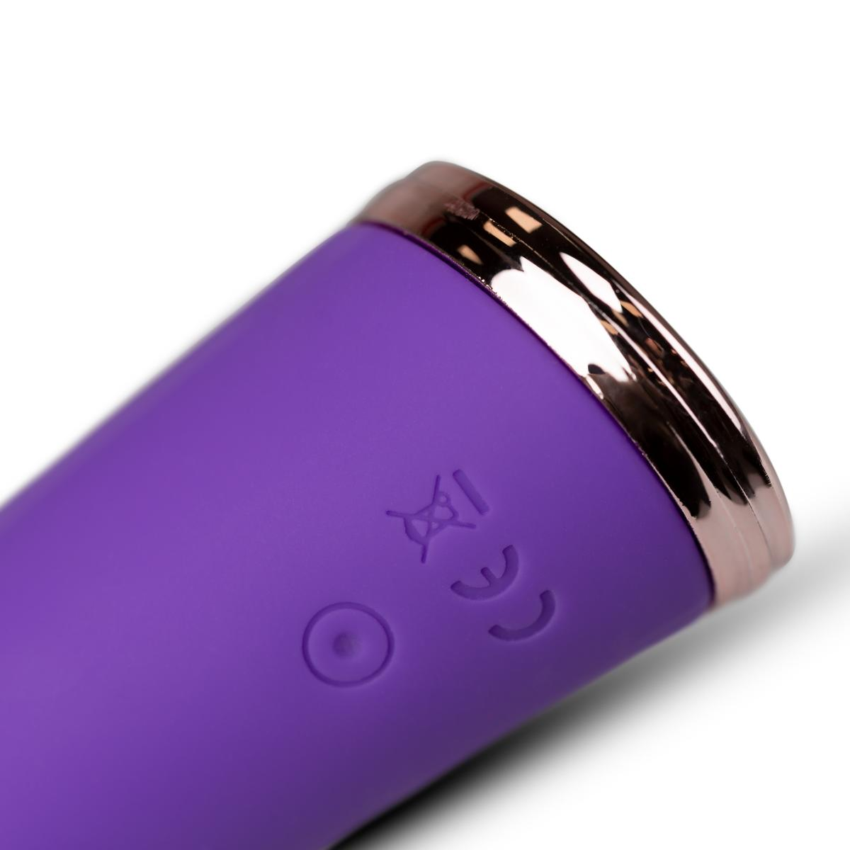 Купить фиолетовый вибратор-кролик the princess butterfly vibrator - 20,5 см. Image