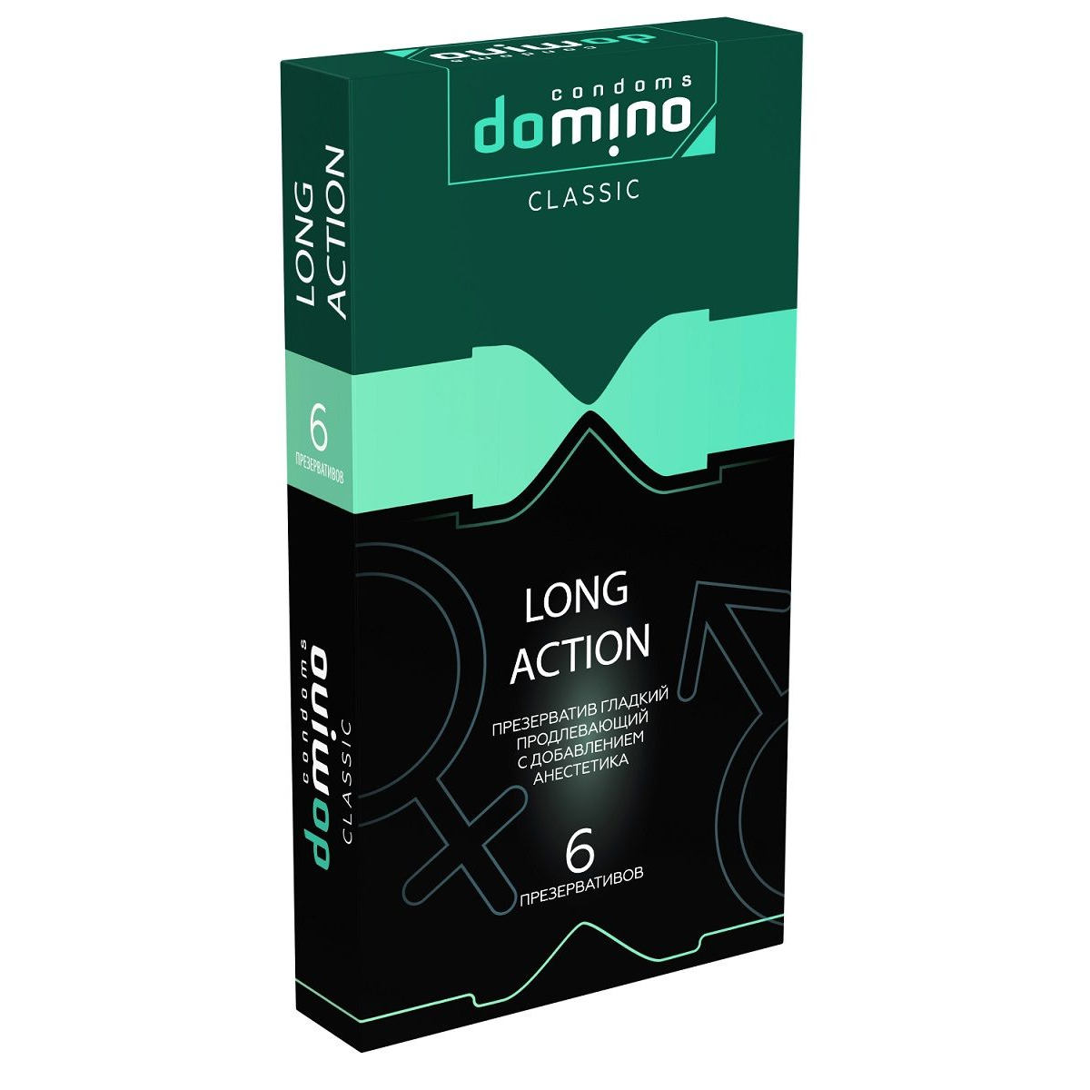 Купить презервативы с пролонгирующим эффектом domino classic long action - 6 шт. Image