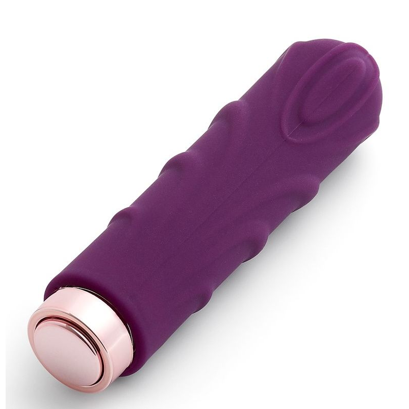 Купить фиолетовая вибропуля love sexy silky touch vibrator - 9,4 см. Image