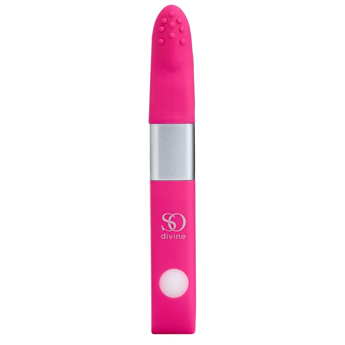 Купить ярко-розовый вибростимулятор get lucky usb vibrator - 12 см. Image