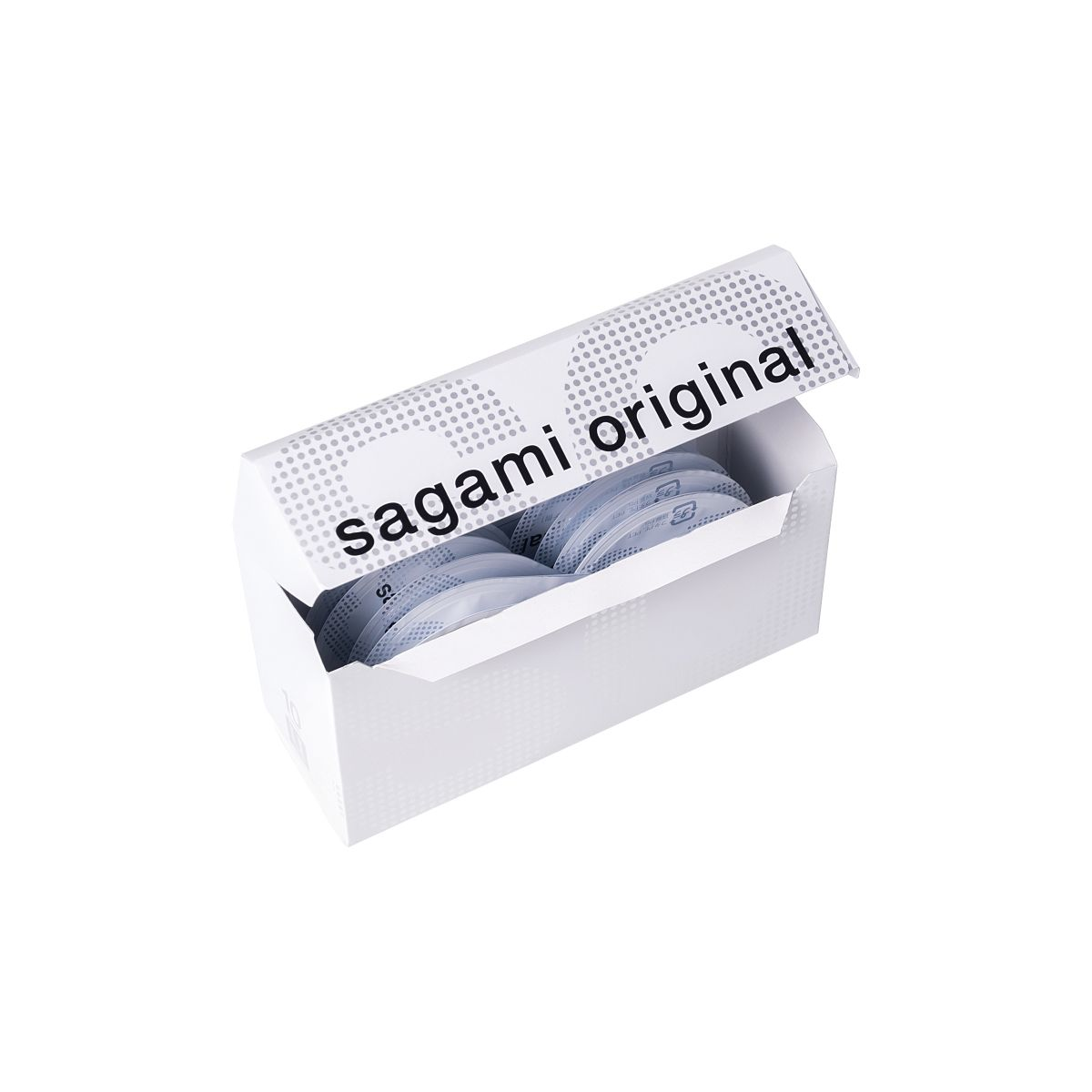 Купить презервативы sagami original 0.02 l-size увеличенного размера - 10 шт. Image