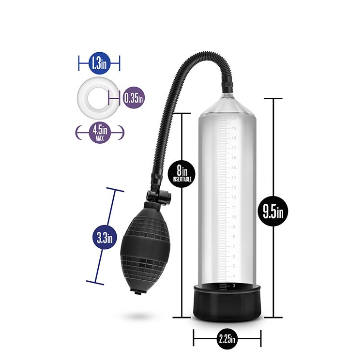 Купить прозрачная вакуумная помпа vx101 male enhancement pump Image