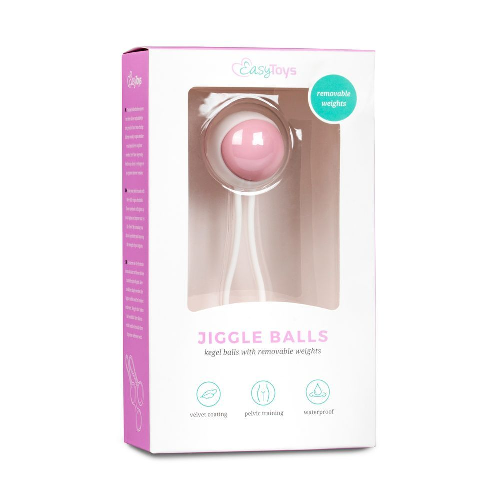 Купить вагинальный шарик jiggle balls с петлёй Image