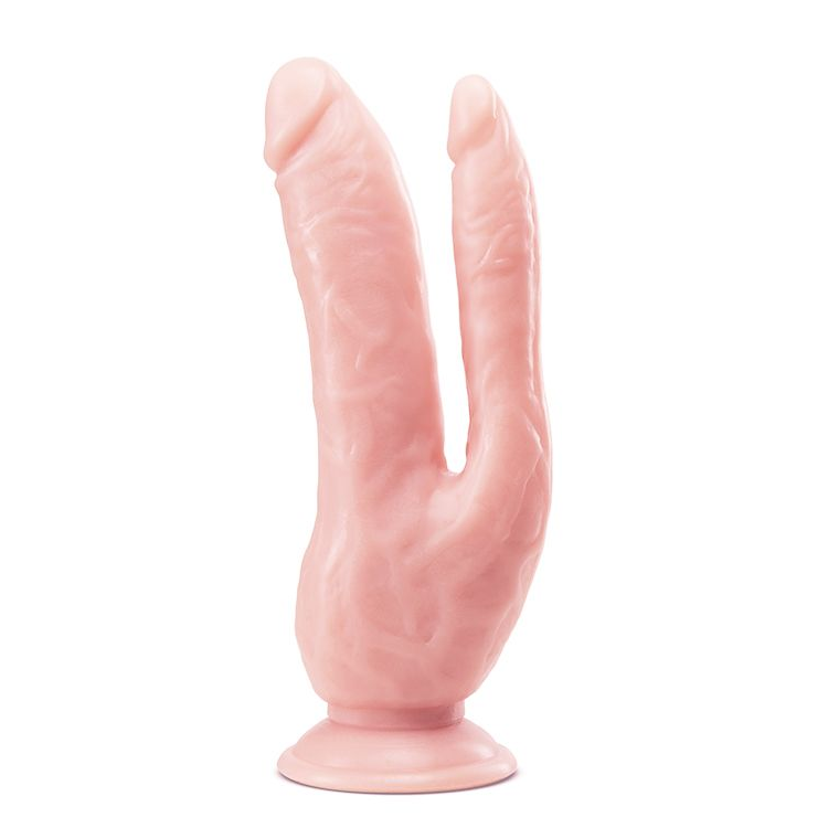 Купить телесный фаллоимитатор 8 inch dp cock - 20,32 см. Image