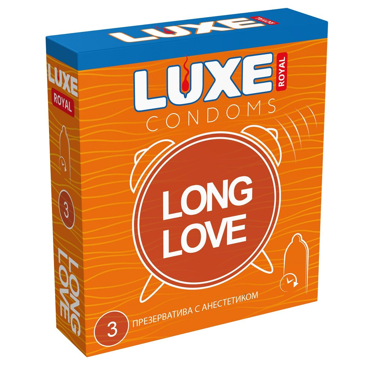 Купить презервативы с продлевающим эффектом luxe royal long love - 3 шт. Image