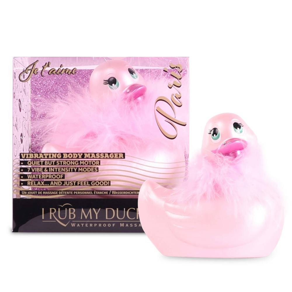 Купить розовый вибратор-уточка i rub my duckie 2.0 paris Image