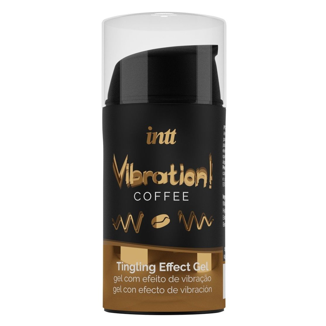 Купить жидкий интимный гель с эффектом вибрации vibration! coffee - 15 мл. Image