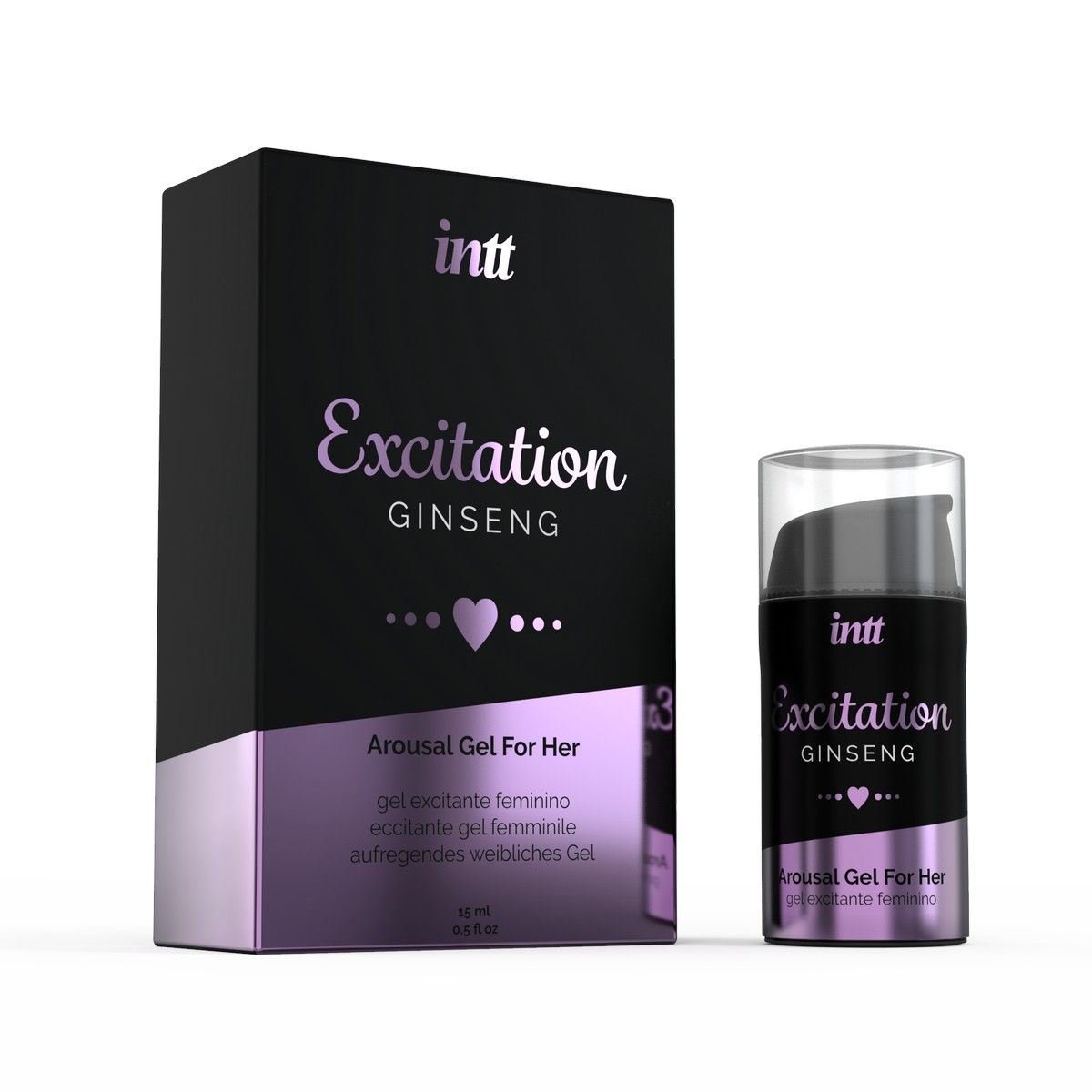 Купить женский возбуждающий интимный гель excitation ginseng - 15 мл. Image