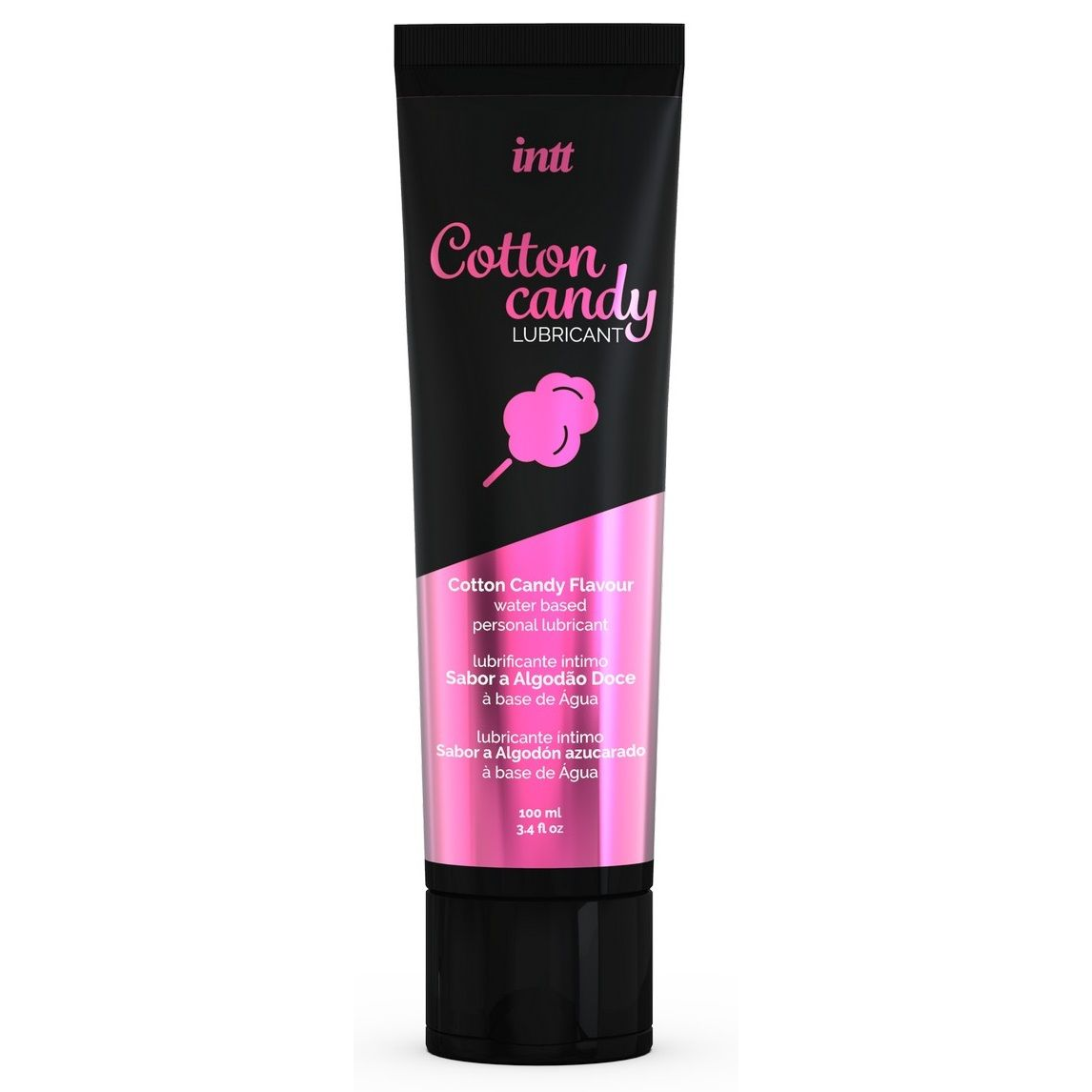 Купить интимный гель на водной основе cotton candy lubricant - 100 мл. Image