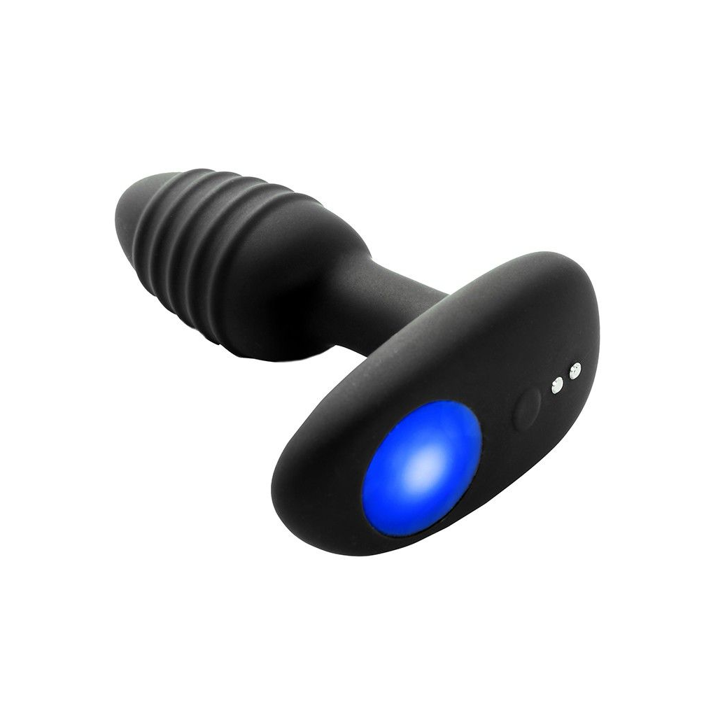 Купить черный интерактивный вибратор ohmibod lumen for kiiroo с подсветкой - 10,2 см. Image