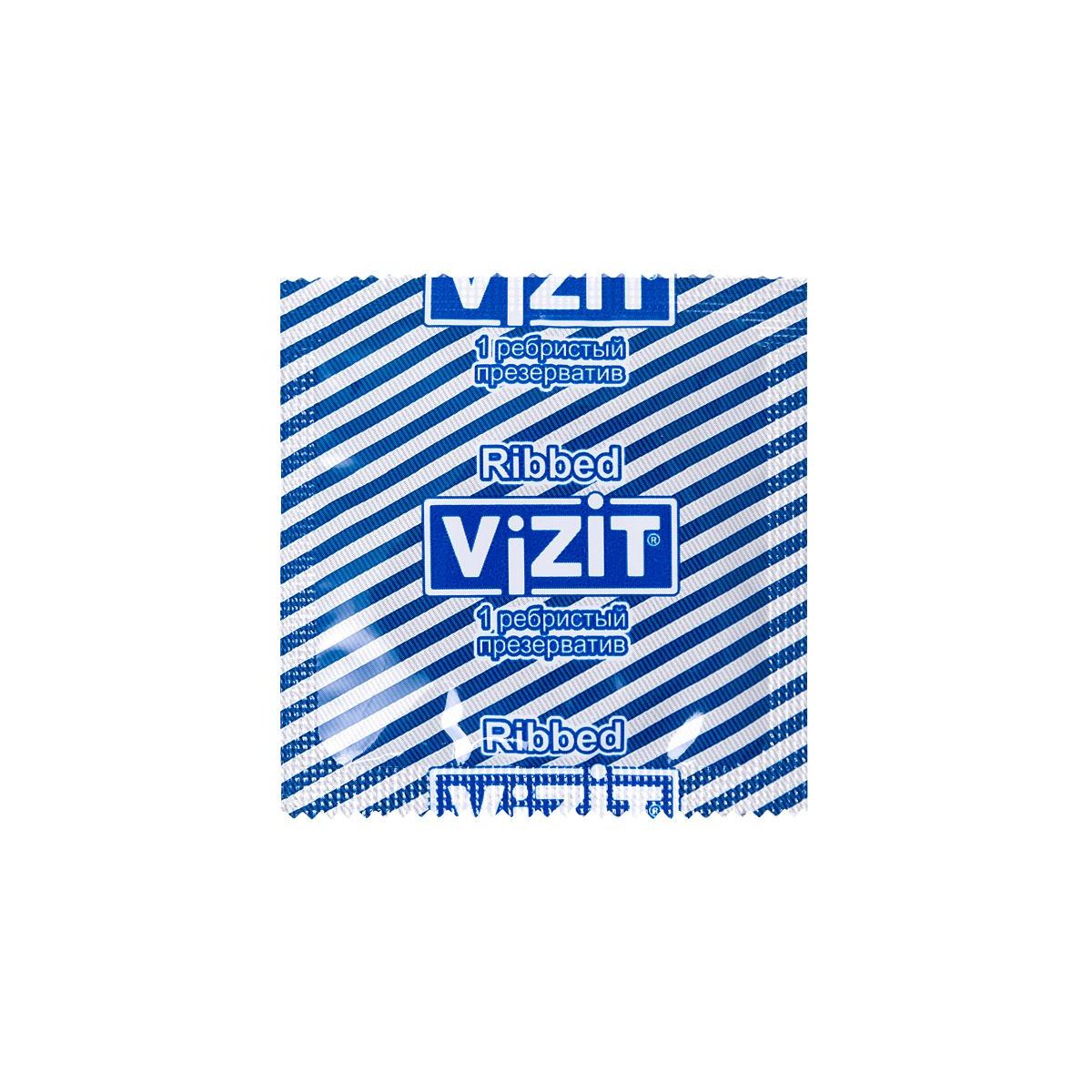 Купить ребристые презервативы vizit ribbed - 3 шт. Image