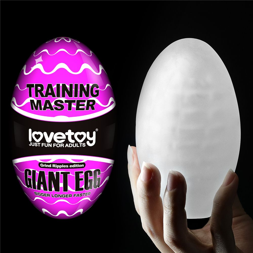 Купить мастурбатор-яйцо giant egg grind ripples edition Image