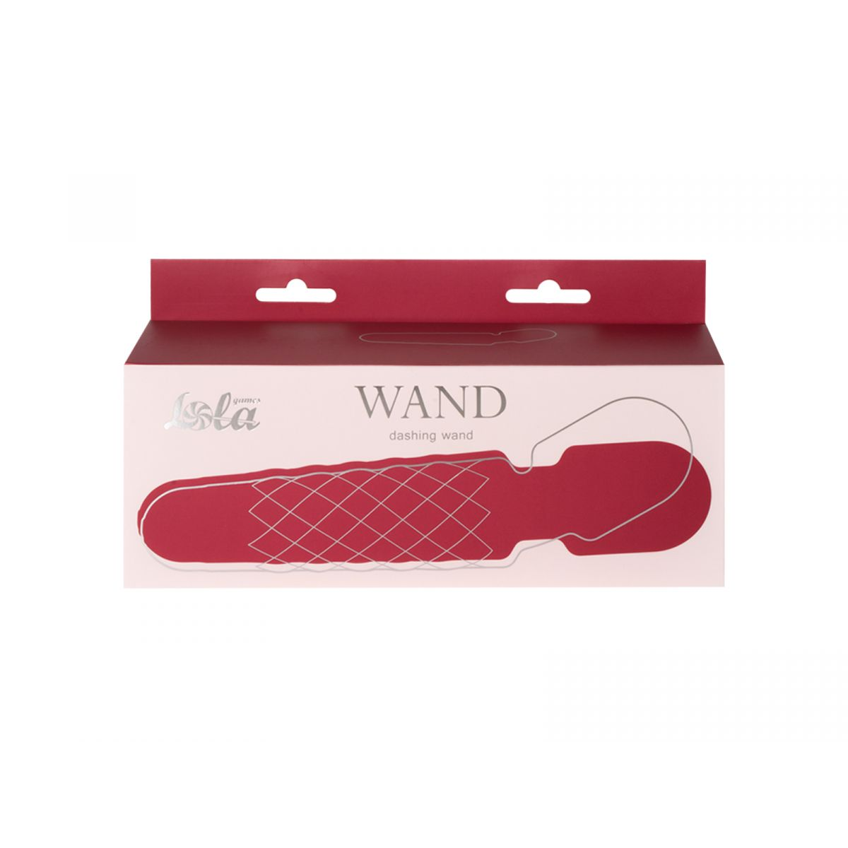 Купить красный вибромассажер dashing wand - 21 см. Image