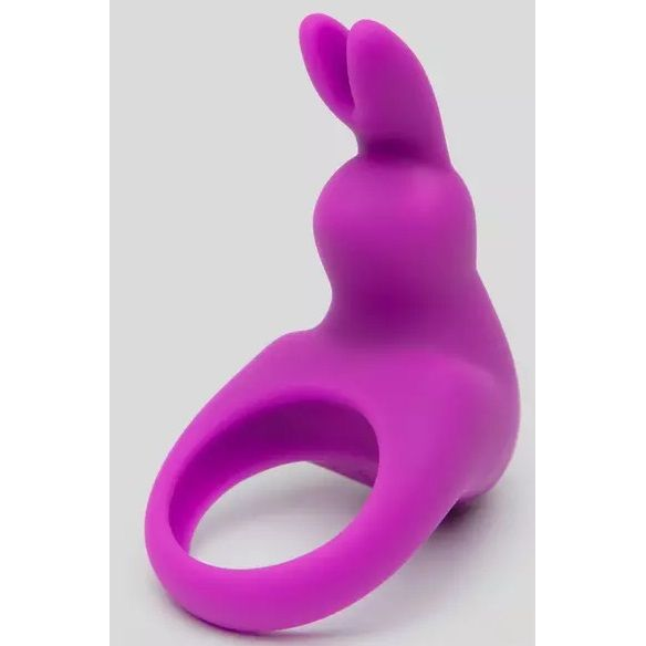 Купить фиолетовое эрекционное виброкольцо happy rabbit cock ring kit Image