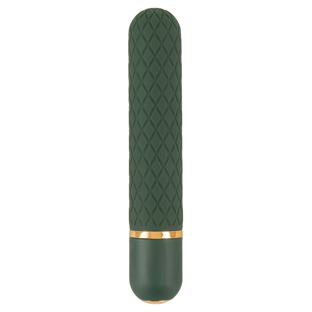 Купить зеленый мини-вибратор luxurious bullet vibrator - 12,6 см. Image