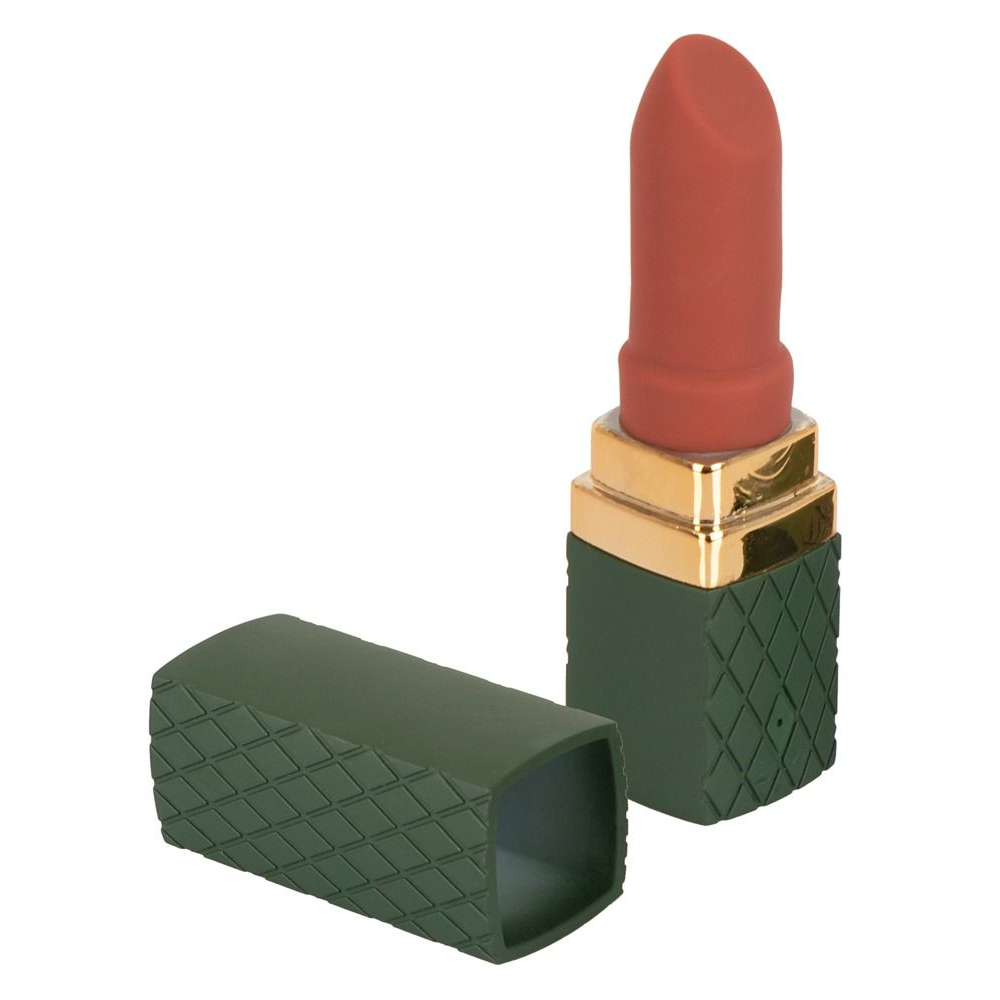 Купить зеленый вибратор-помада luxurious lipstick vibrator Image