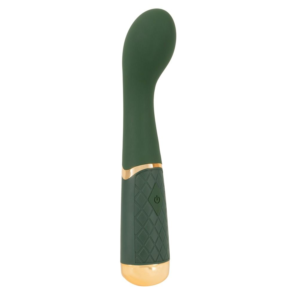 Купить зеленый стимулятор точки g luxurious g-spot massager - 19,5 см. Image