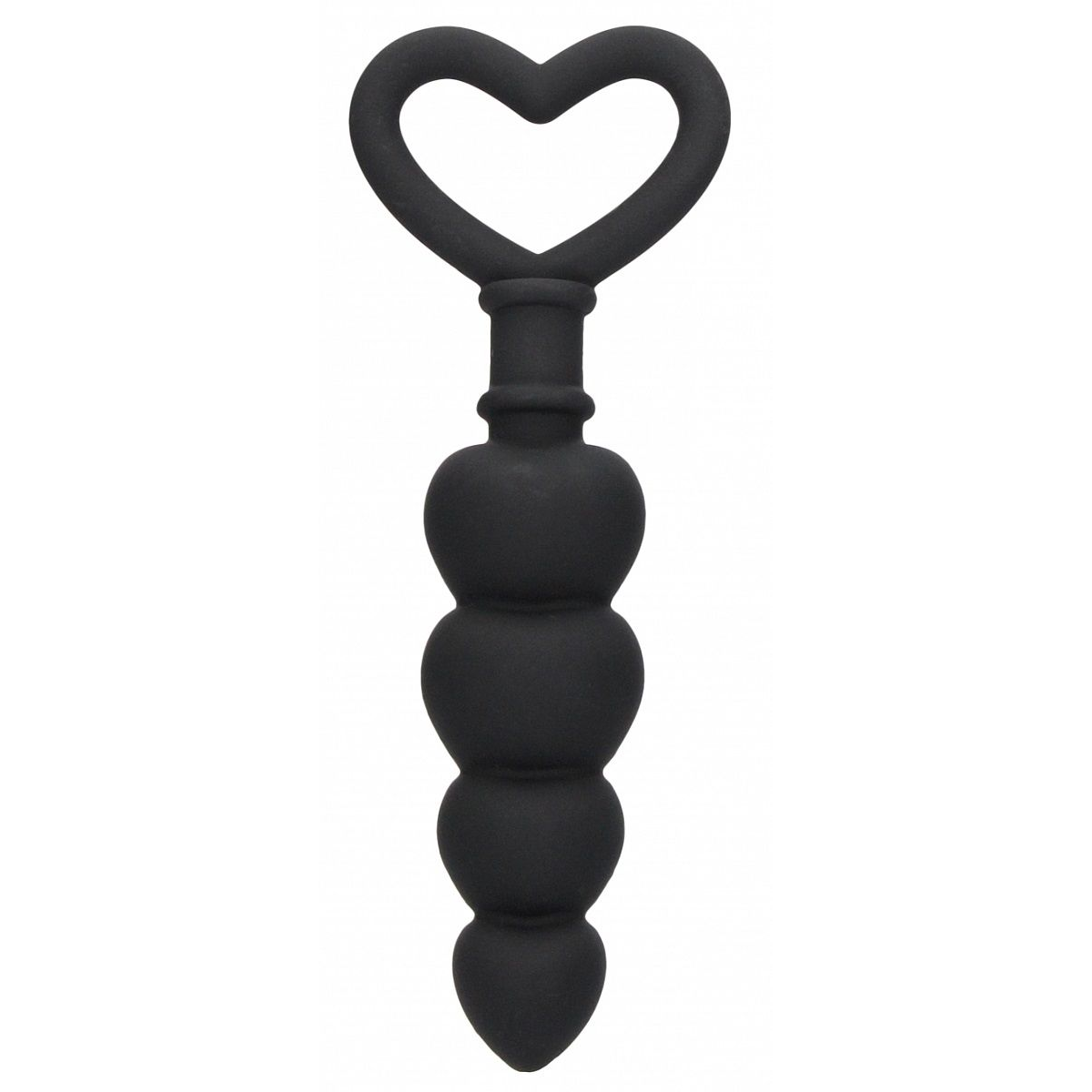 Купить черная анальная елочка anal love beads - 15,3 см. Image