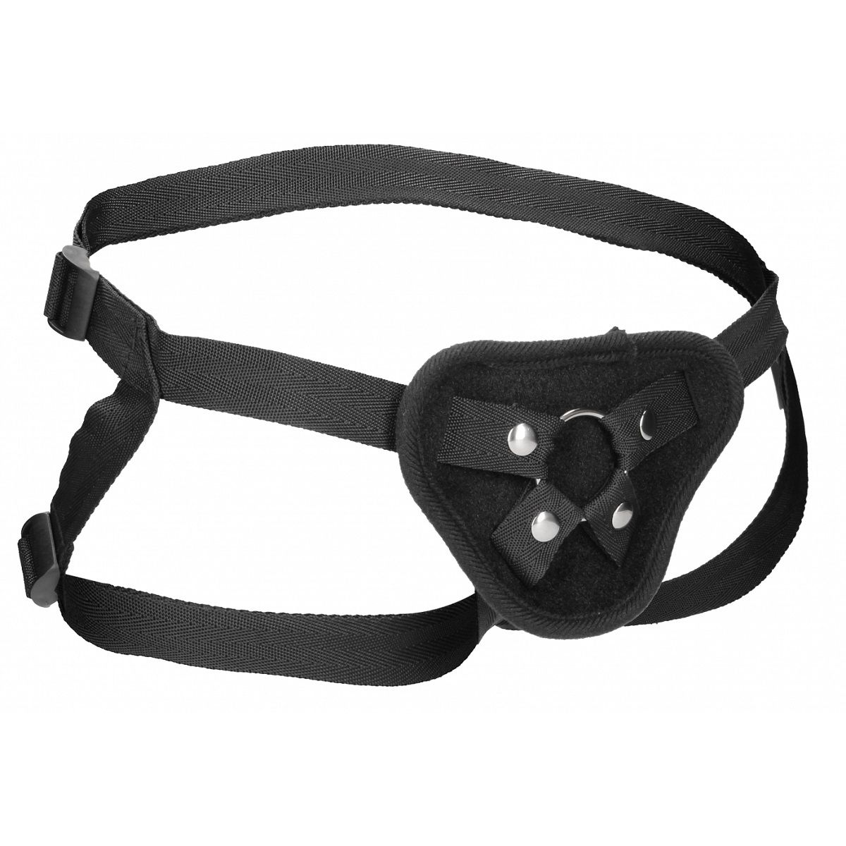 Купить черные трусики для страпона v&amp;amp;v adjustable harness with o-ring Image