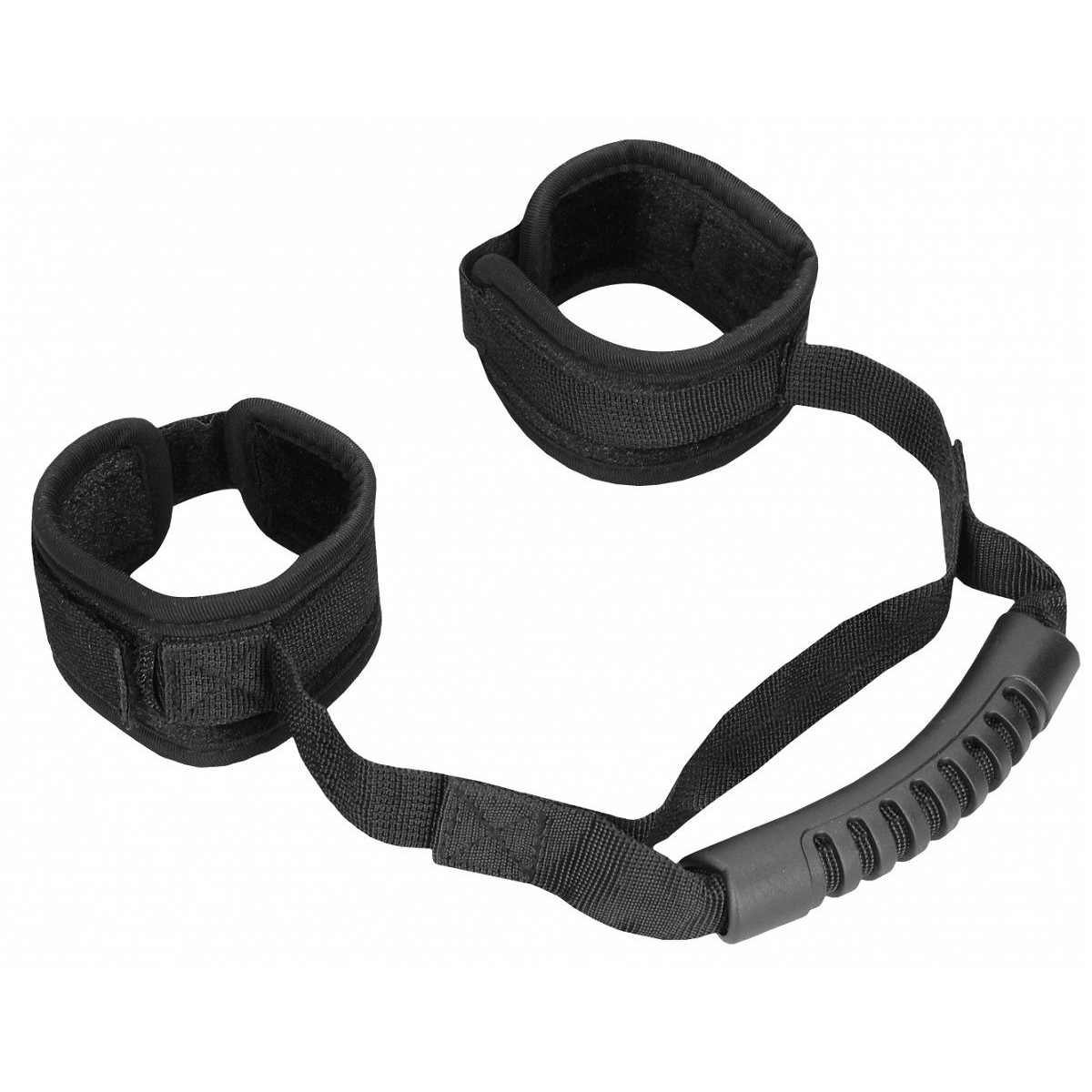 Купить черные наручники v&amp;amp;v adjustable handcuffs with handle Image