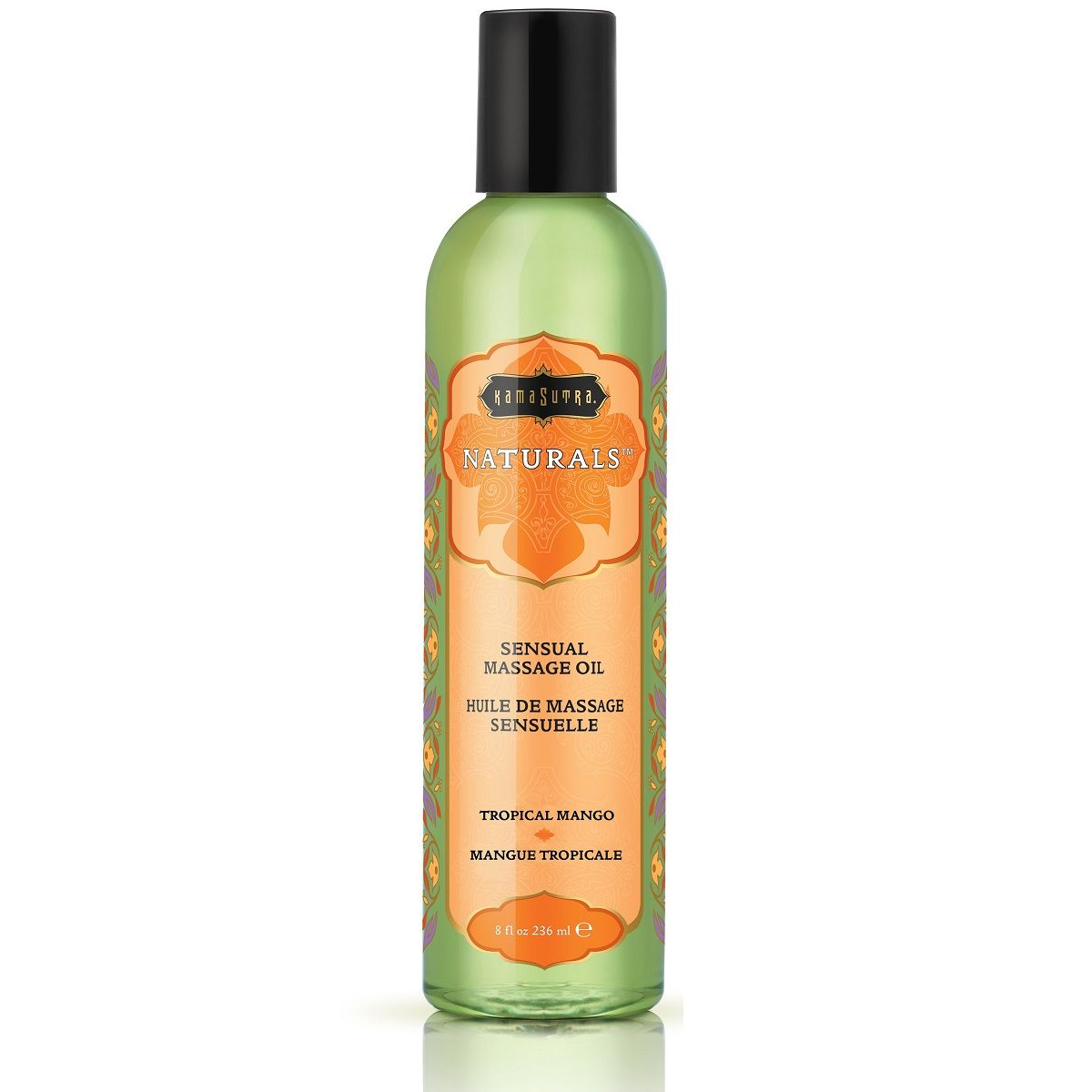 Купить массажное масло naturals tropical mango с ароматом манго - 236 мл. Image