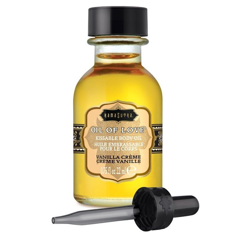 Купить масло для ласк с ароматом ванили oil of love vanilla creme - 22 мл. Image