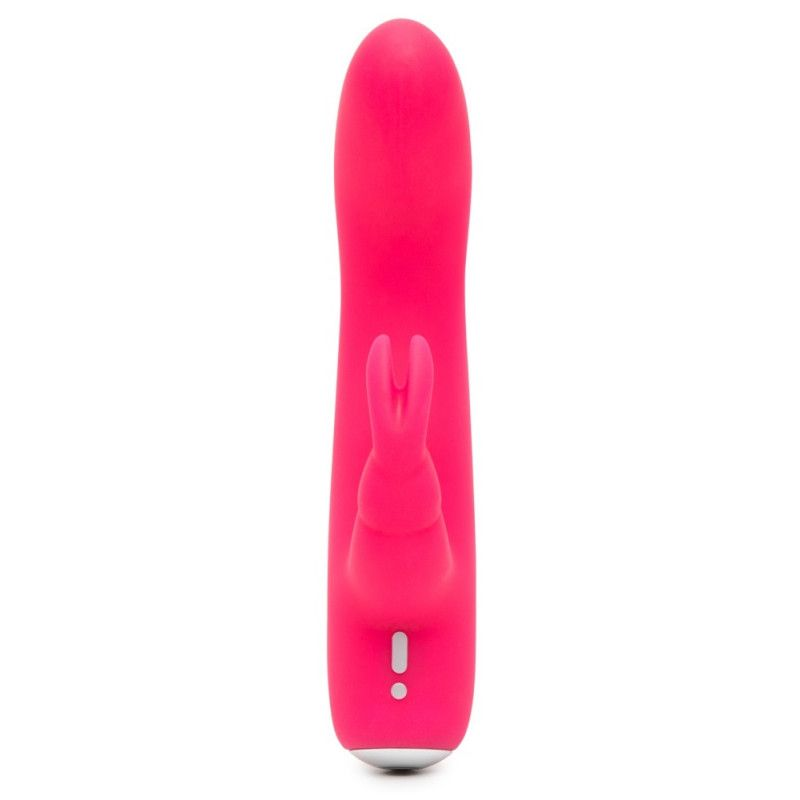 Купить розовый вибратор-кролик rechargeable mini rabbit vibrator - 15,2 см. Image