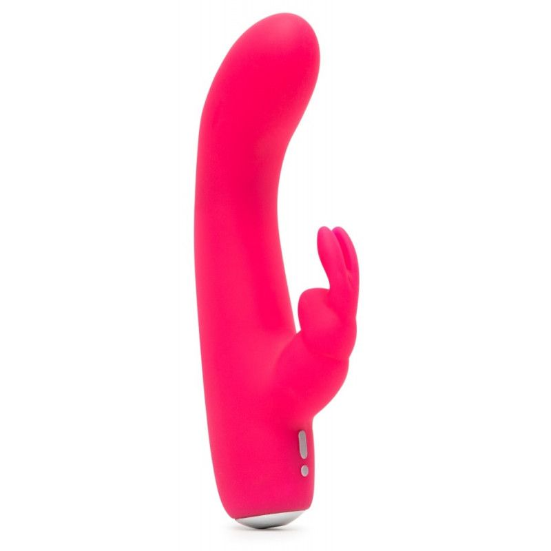 Купить розовый вибратор-кролик rechargeable mini rabbit vibrator - 15,2 см. Image