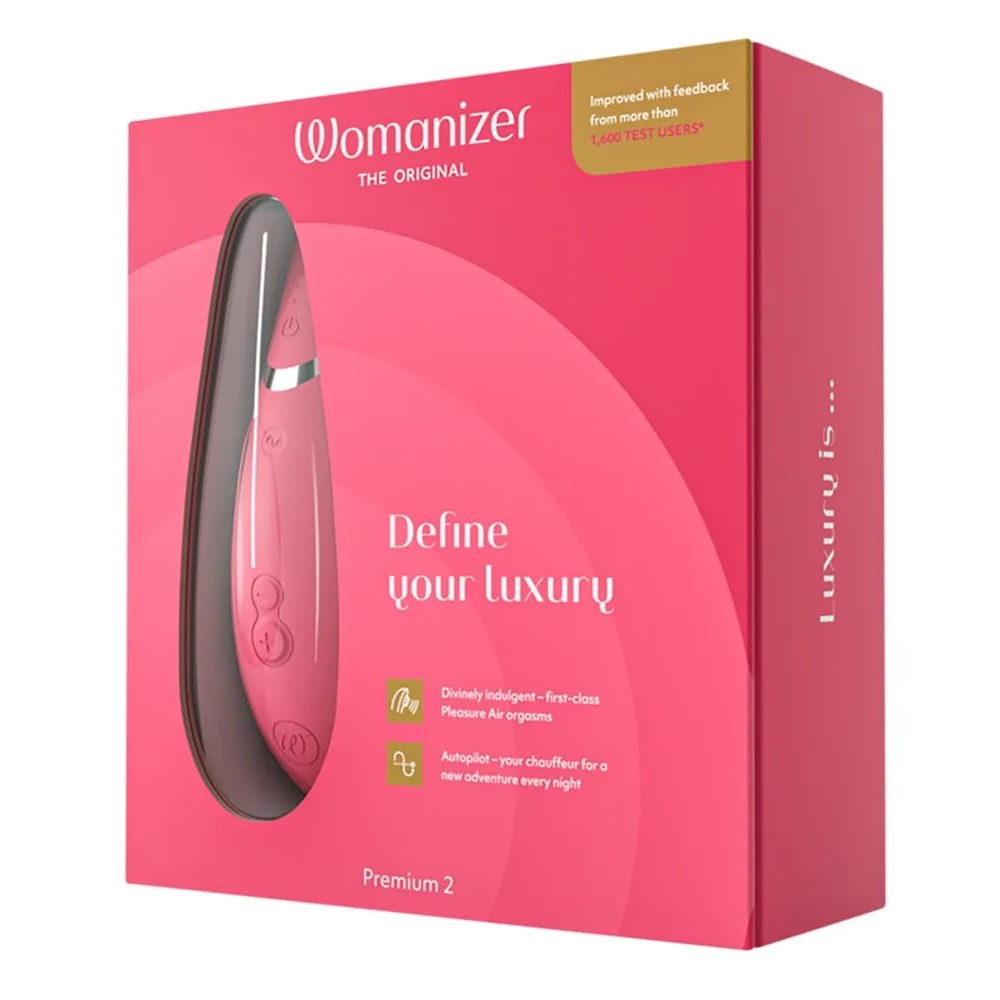 Купить розовый клиторальный стимулятор womanizer premium 2 Image