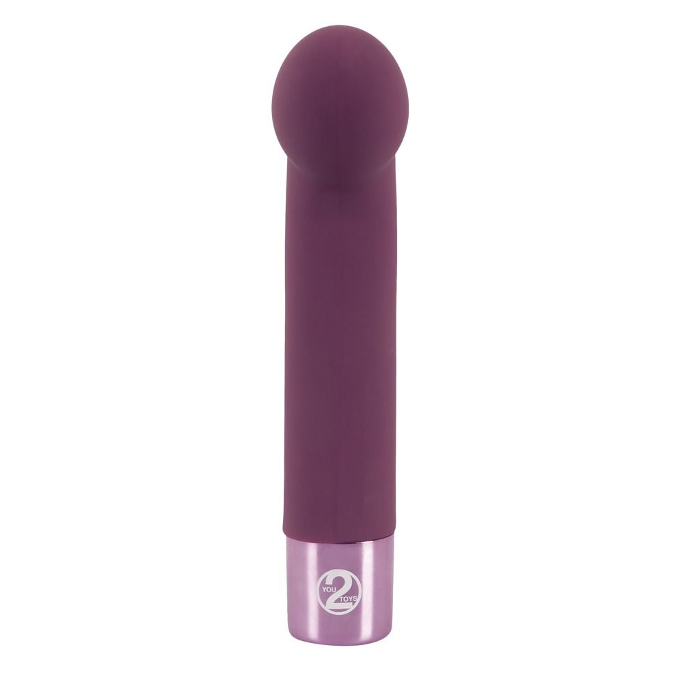 Купить фиолетовый g-стимулятор с вибрацией g-spot vibe - 16 см. Image