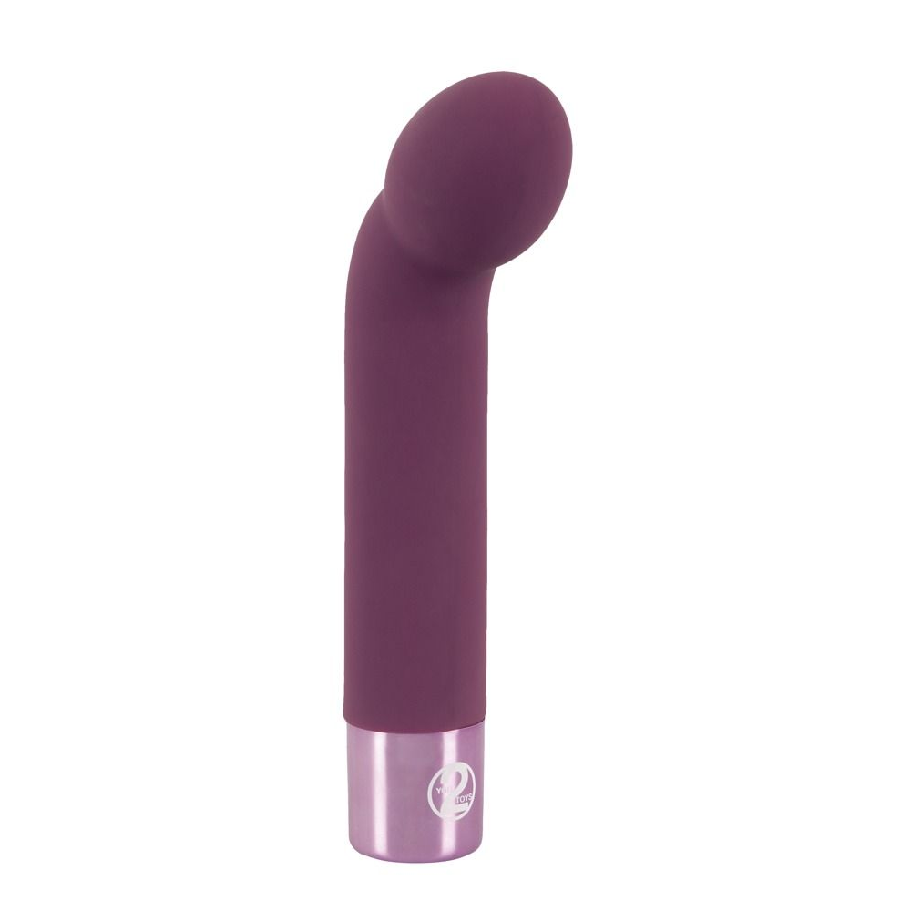 Купить фиолетовый g-стимулятор с вибрацией g-spot vibe - 16 см. Image